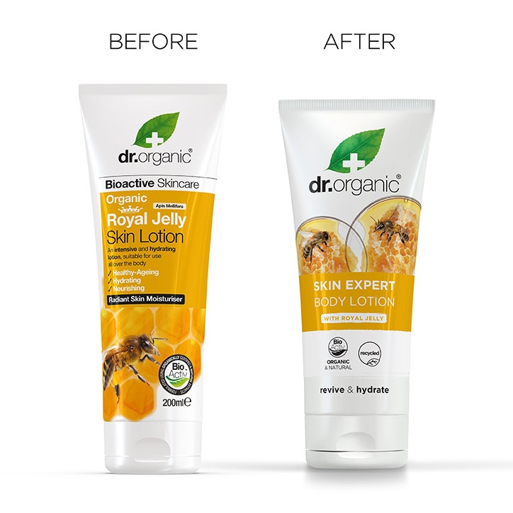 Dr. Organic Λοσιόν Σώματος με Royal Jelly 200ml